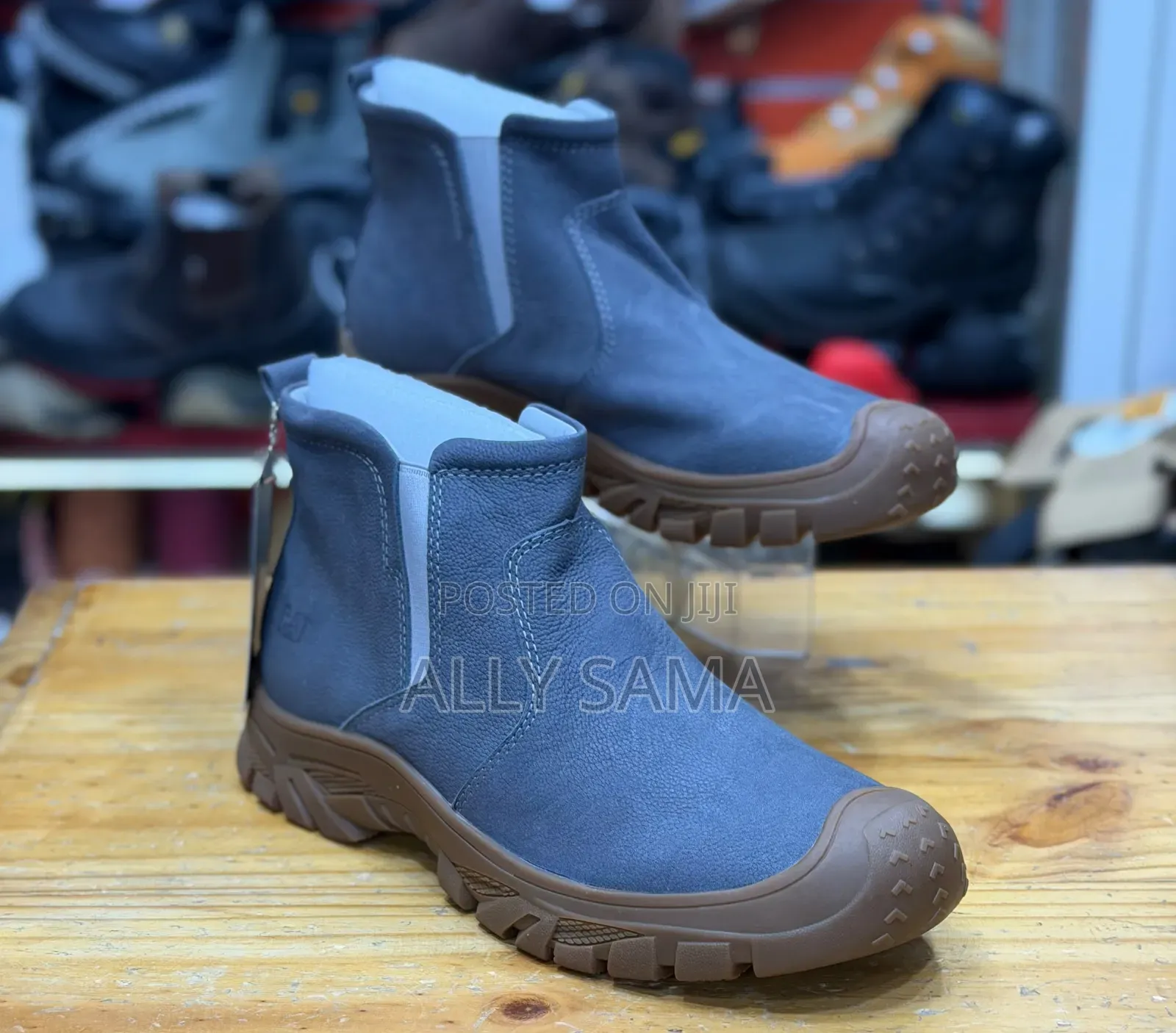 Men's Boots Caterpillar Material Leather Sole Rubber
