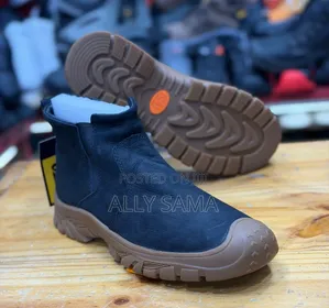 Men's Boots Caterpillar Material Leather Sole Rubber