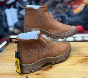 Men's Boots Caterpillar Material Leather Sole Rubber