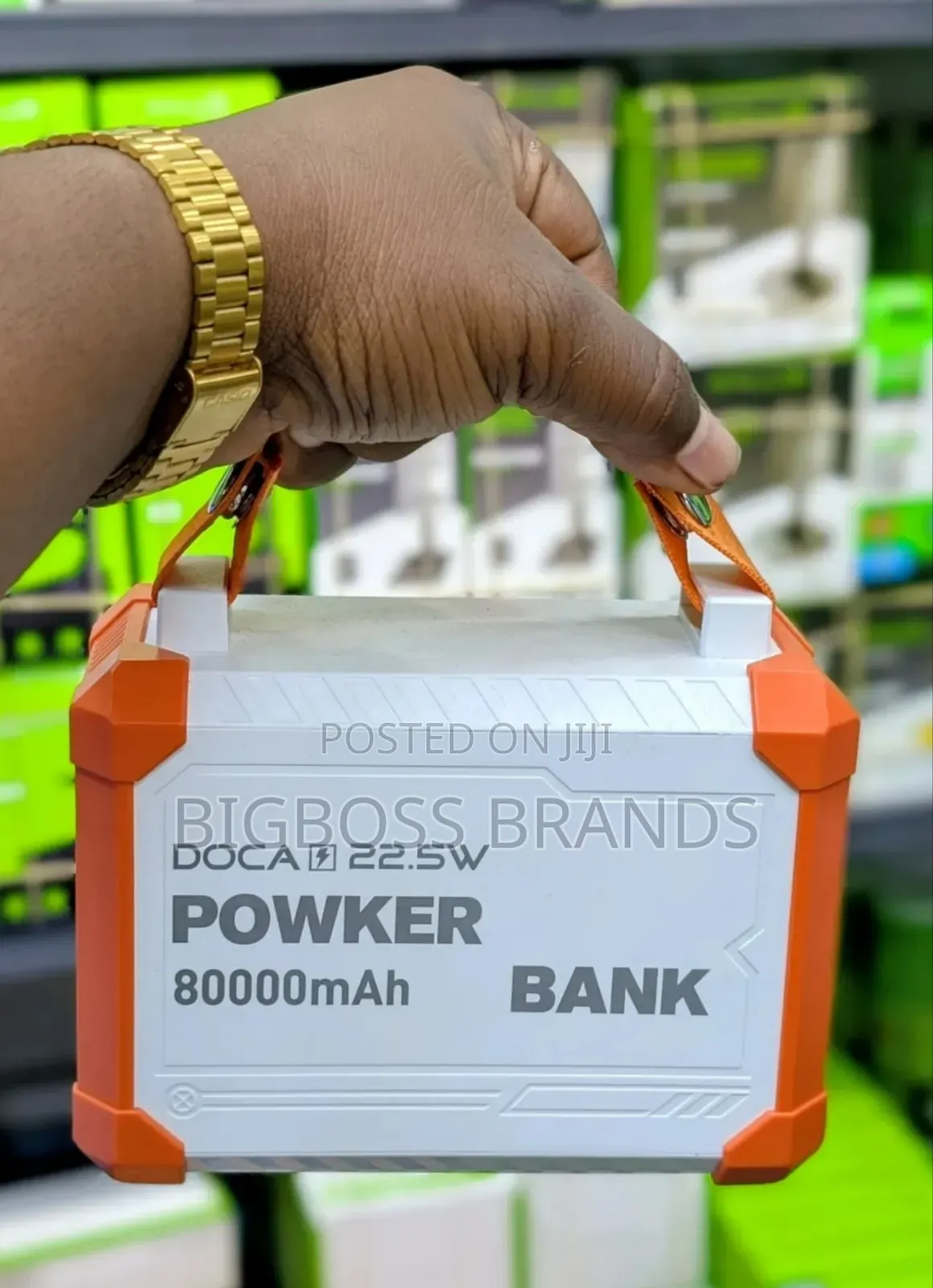 Doca Power Bank 80000 Mah Super Fast Charging