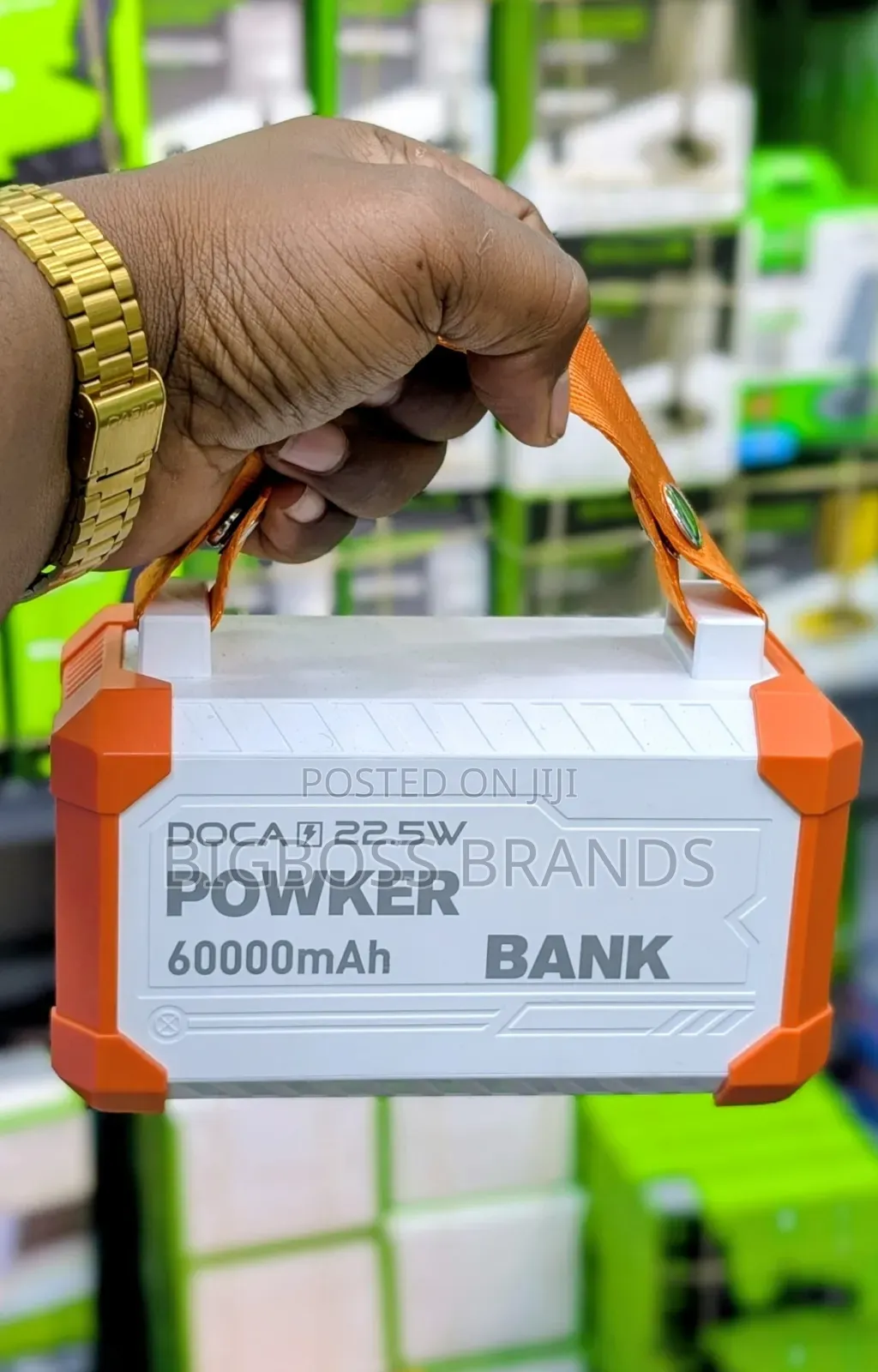 Doca Power Bank 22.5w 60000 Mah Super Fast Charging