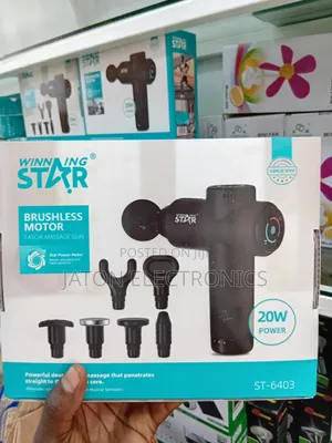 Winning Star Brushless Motor Vascian Massage Gun 20watts