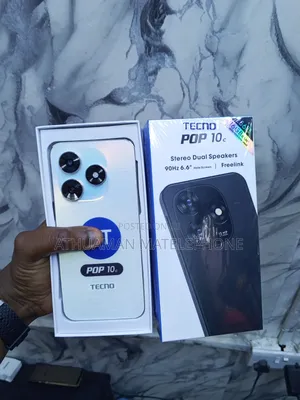 New Tecno Pop 10C 128 GB White