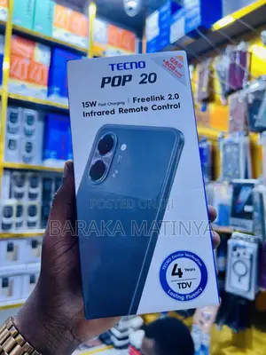 New Tecno Pop 20 64 GB Black
