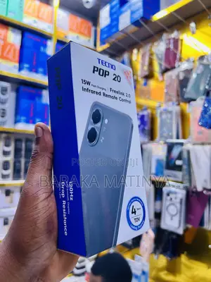 New Tecno Pop 20 64 GB Black