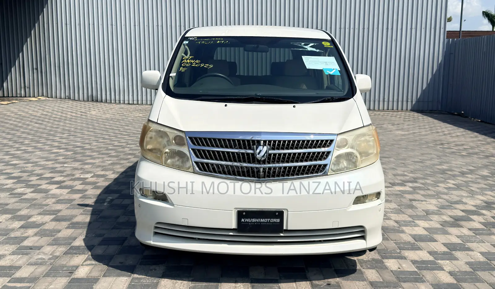 Toyota Alphard 2002 White