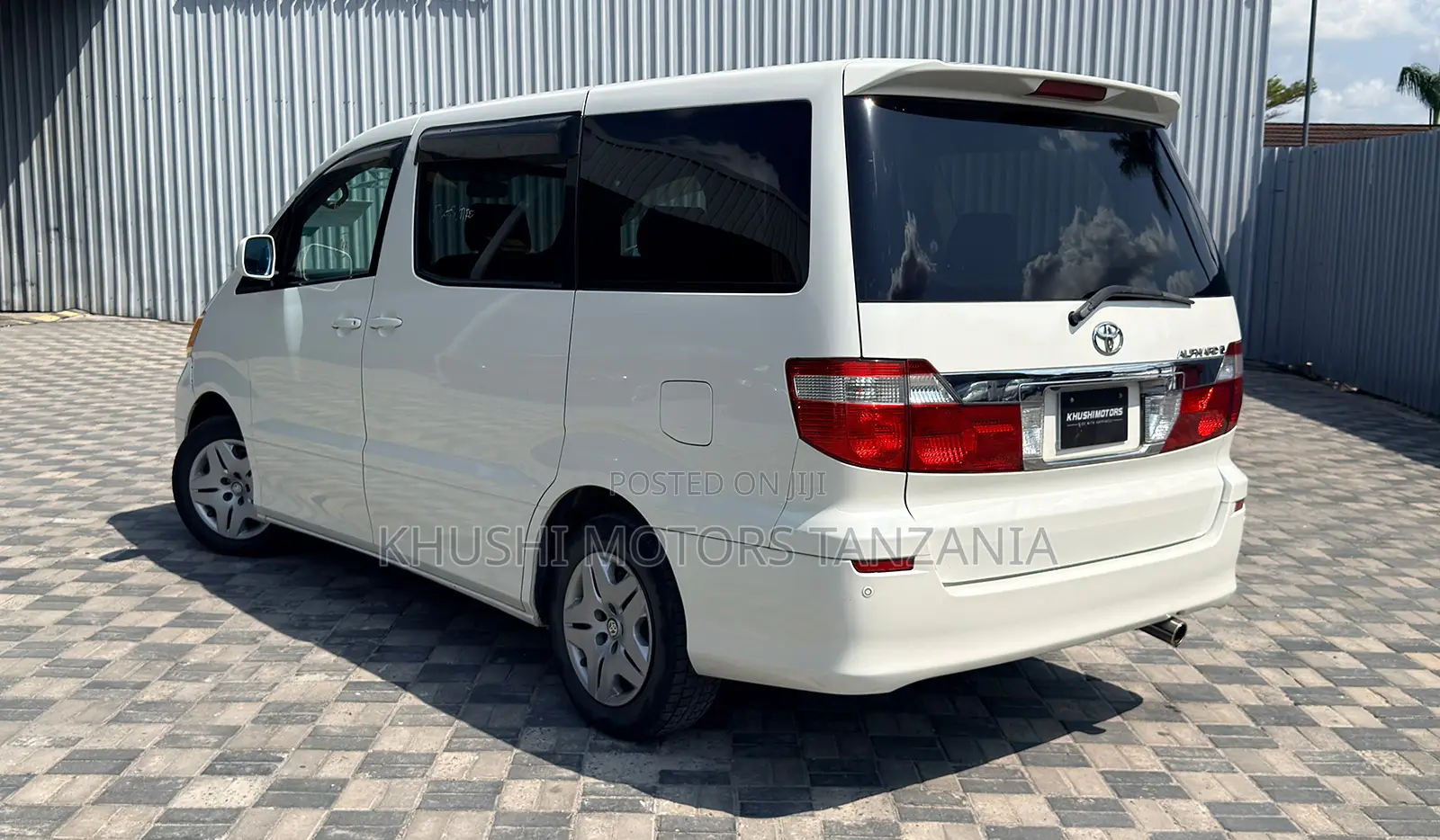 Toyota Alphard 2002 White