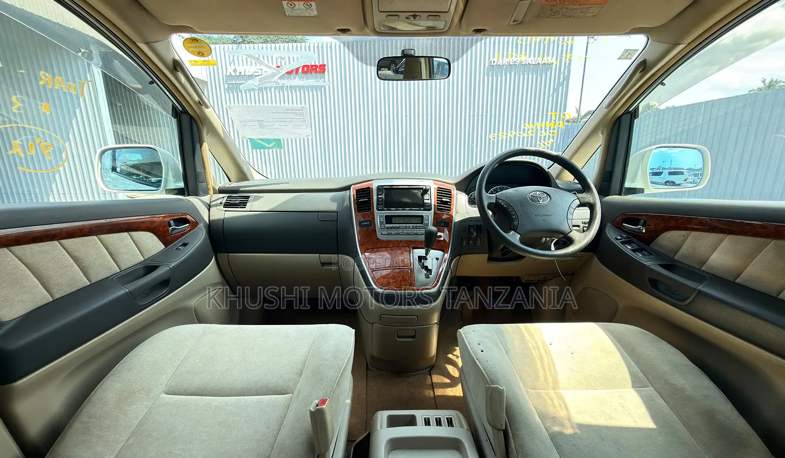 Toyota Alphard 2002 White