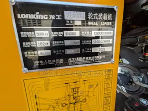 5tons Lonking Wheel Loader Dar Es Salaam Tanzania