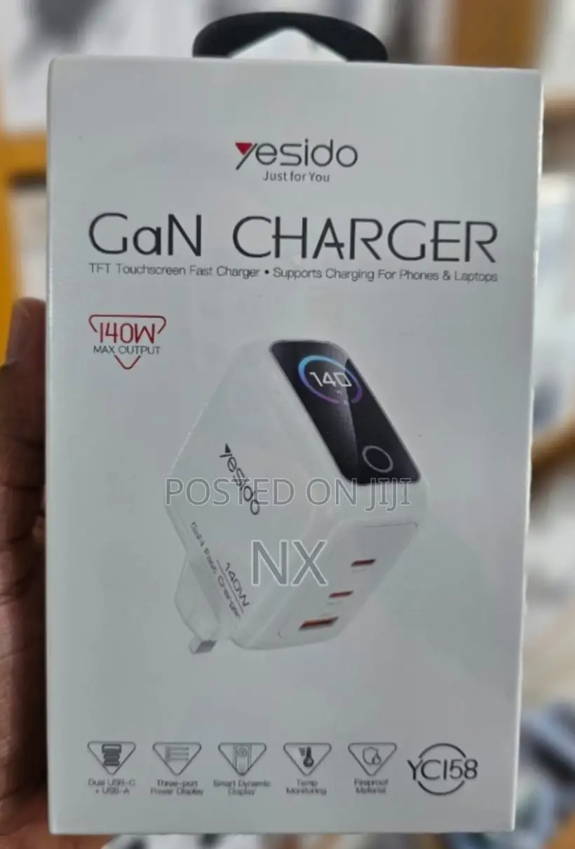 Yesido YC158 140 Watts GaN Charger