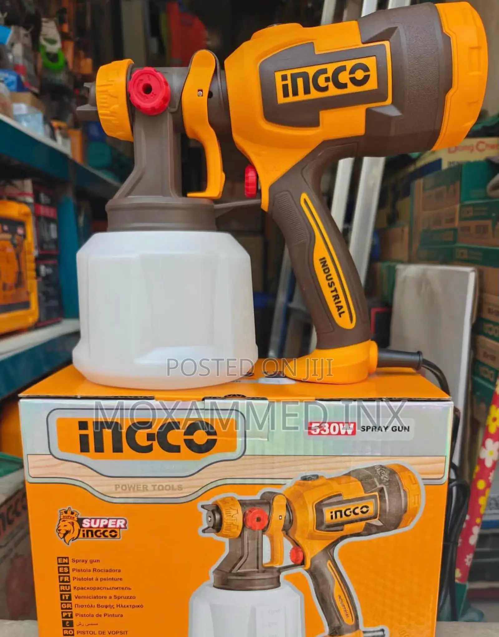 INGCO 530W Electric Spray Gun (Model SPG45061)