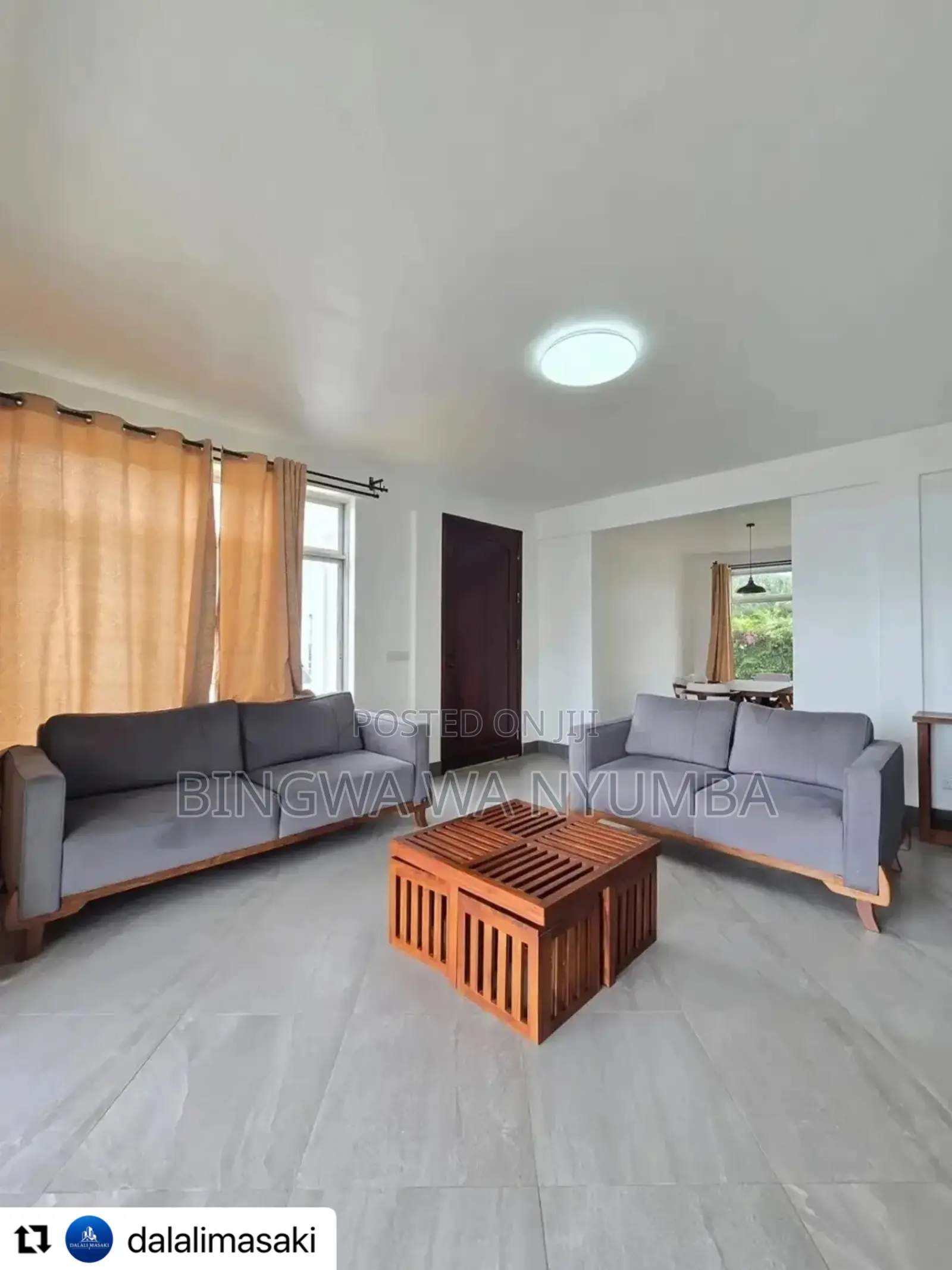 Furnished 3bdrm House in Mikocheni Kanye for rent