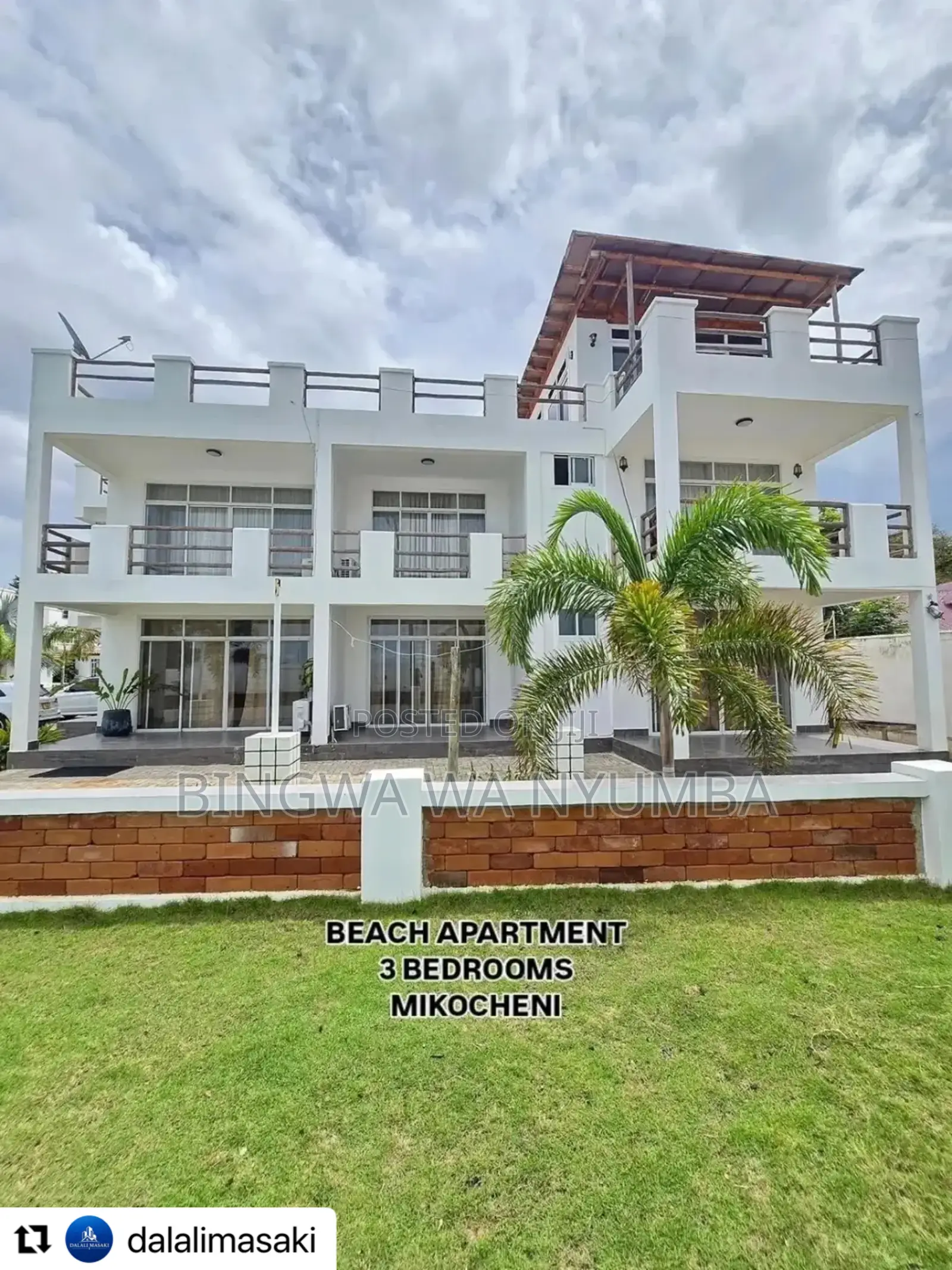 Furnished 3bdrm House in Mikocheni Kanye for rent