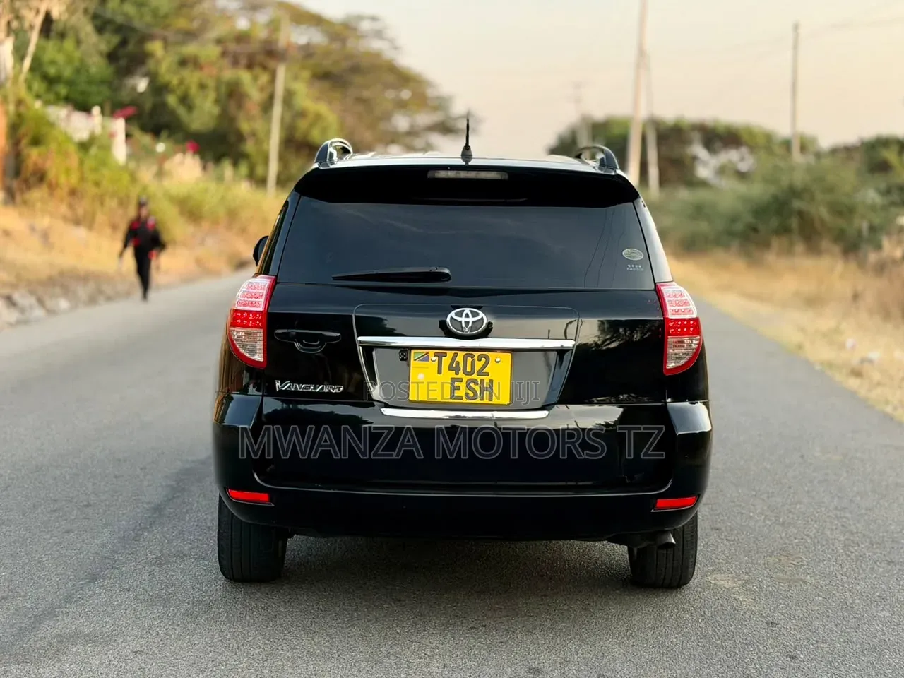 Toyota Vanguard 2008 Black