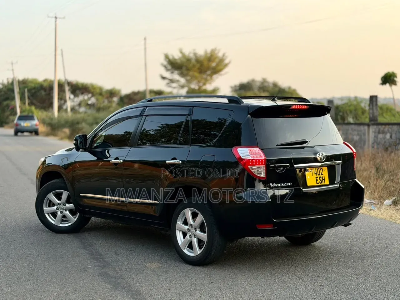 Toyota Vanguard 2008 Black