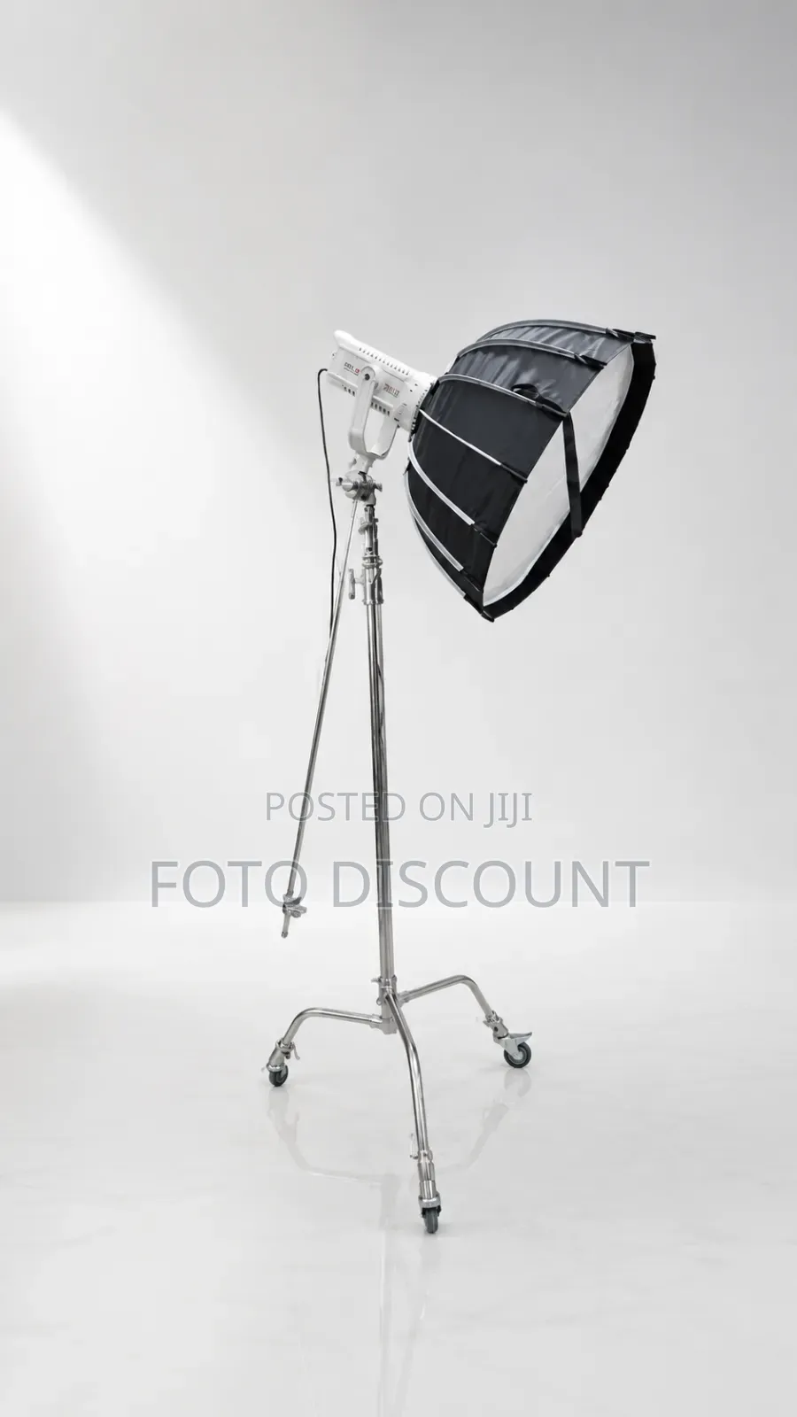 Heavy Duty C Stand With Boom Arm 100% Stainless Steel