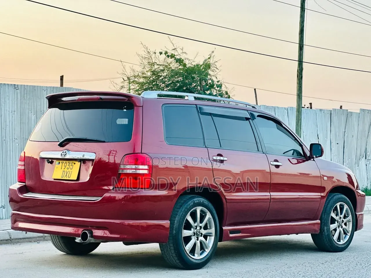 Toyota Kluger 2004 Red