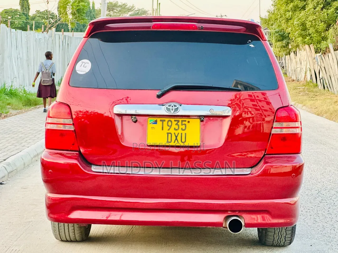 Toyota Kluger 2004 Red