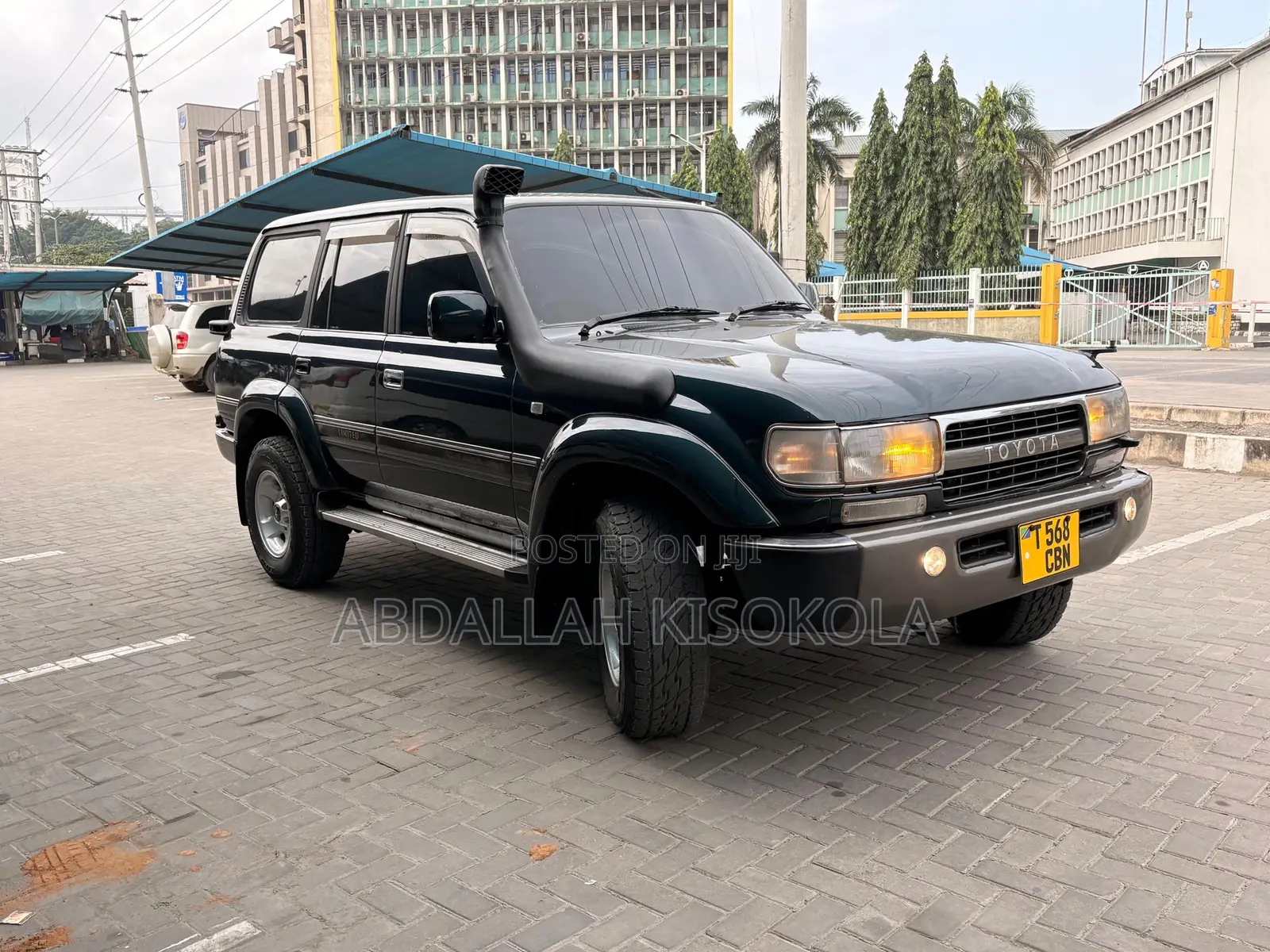 Toyota Land Cruiser 90 1997 Green