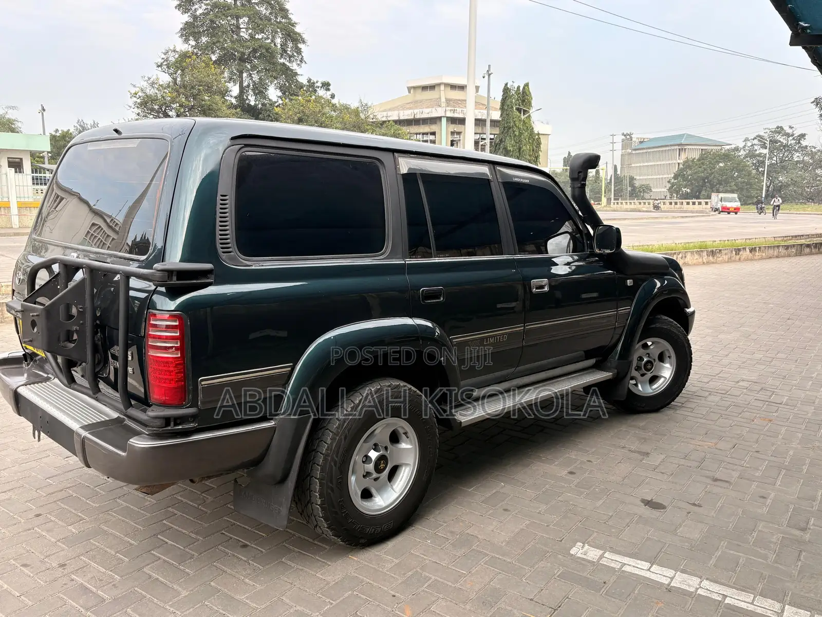 Toyota Land Cruiser 90 1997 Green