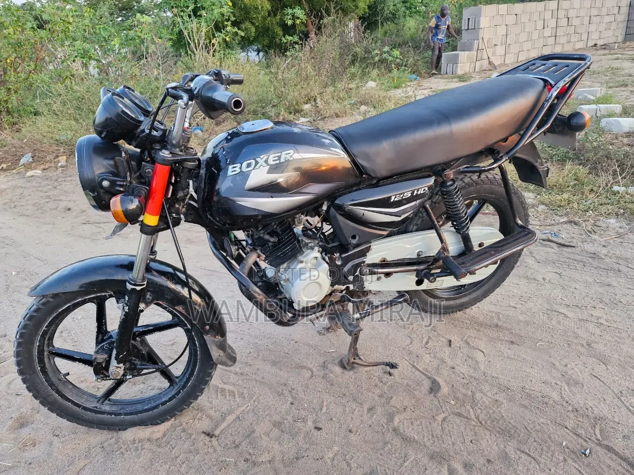 Bajaj Boxer 125 2025 Black