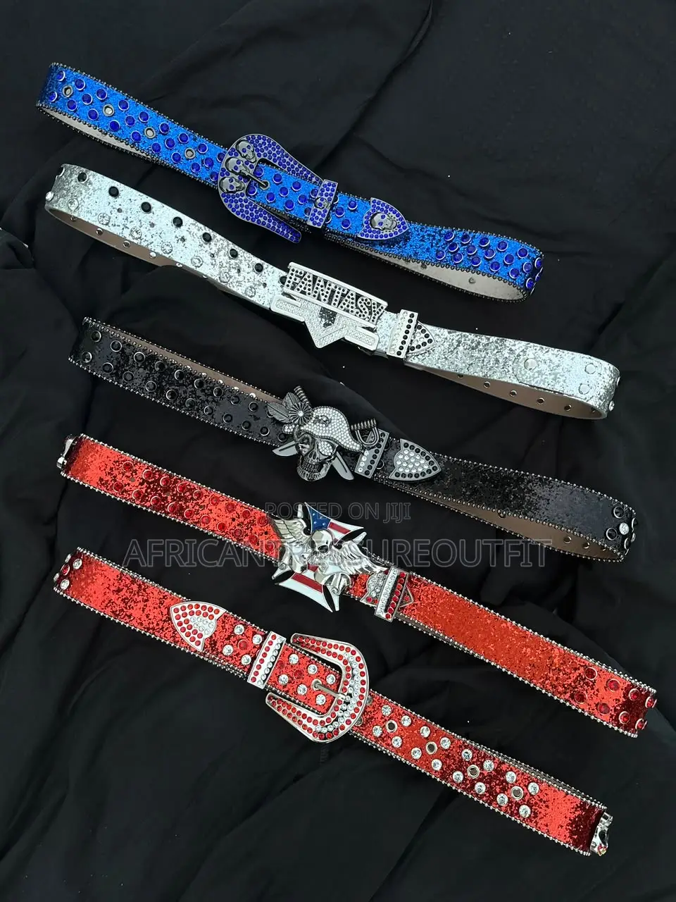 Ice Studded Belts Collection