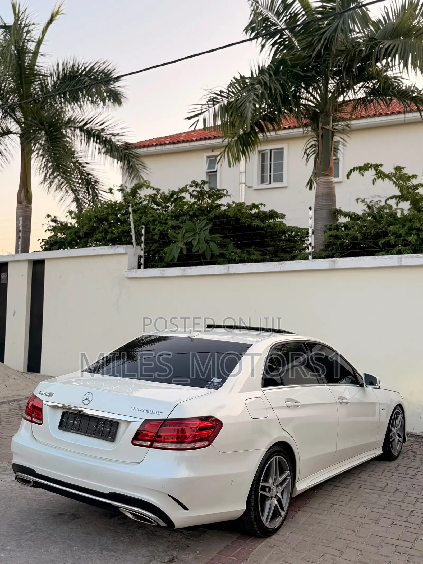 Mercedes-Benz E250 2016 White