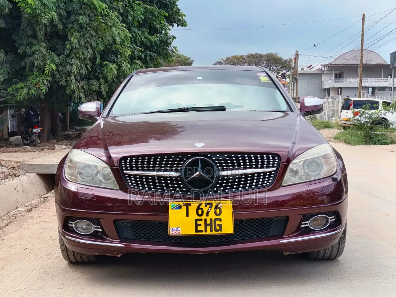 Mercedes-Benz C-Class 2008 Maroon
