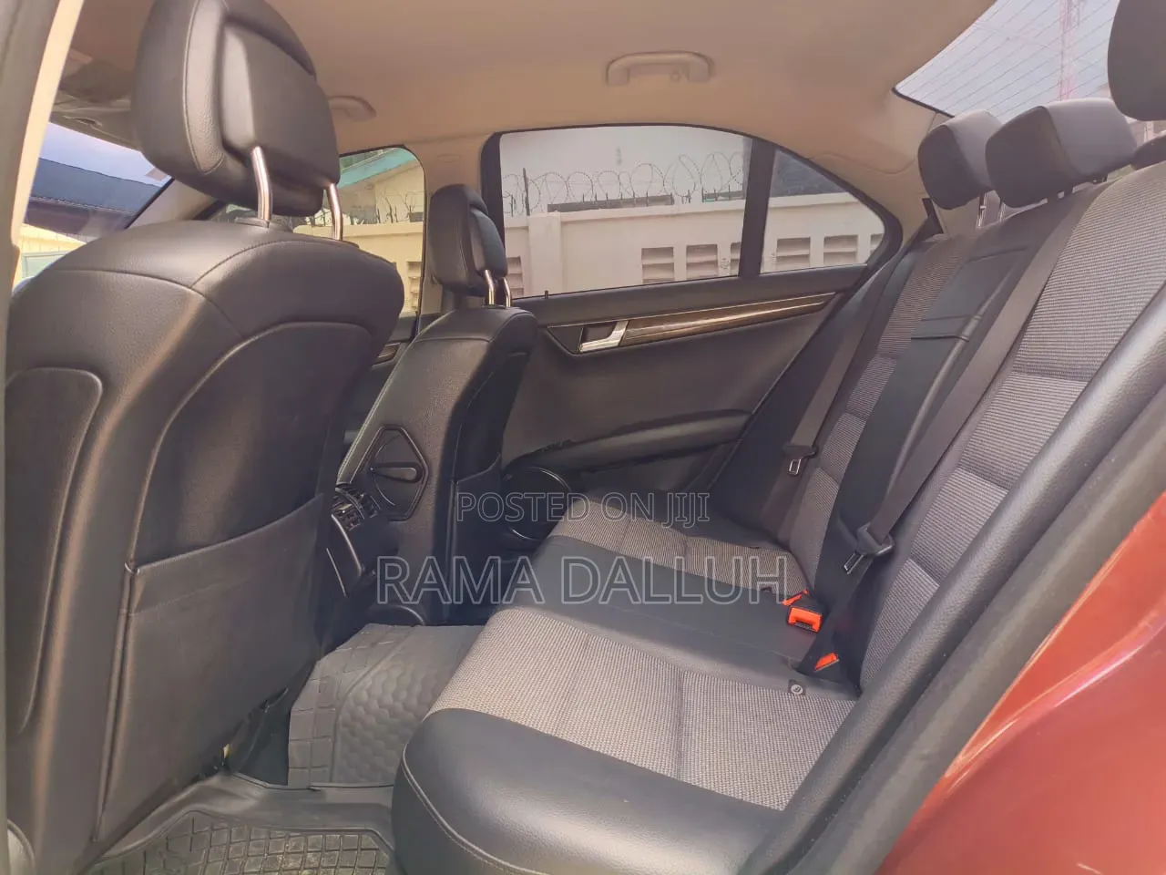 Mercedes-Benz C-Class 2008 Maroon