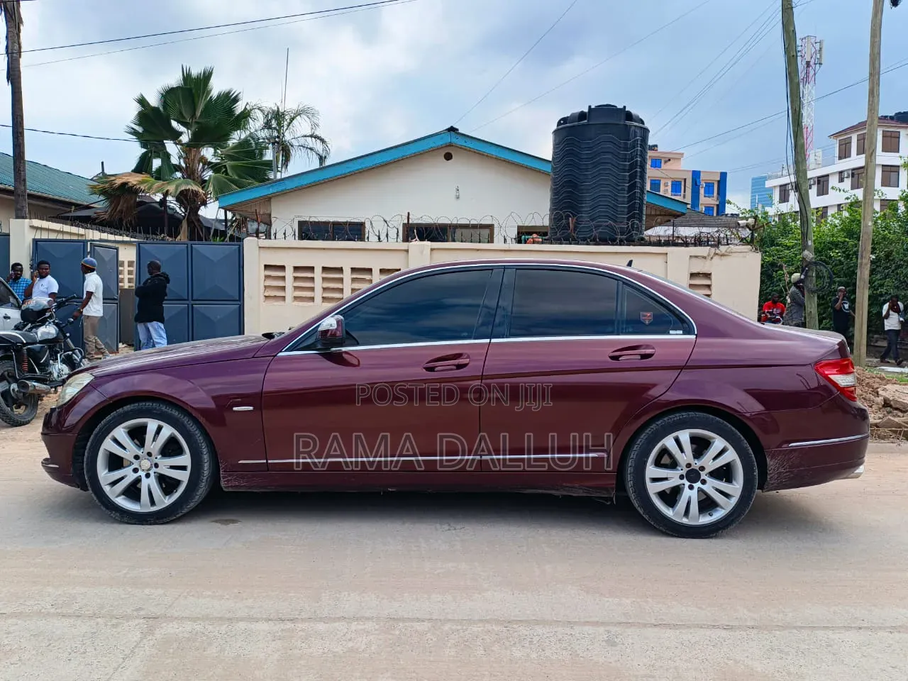 Mercedes-Benz C-Class 2008 Maroon