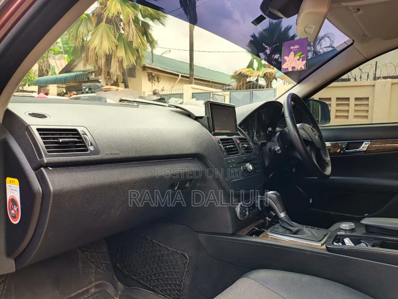 Mercedes-Benz C-Class 2008 Maroon