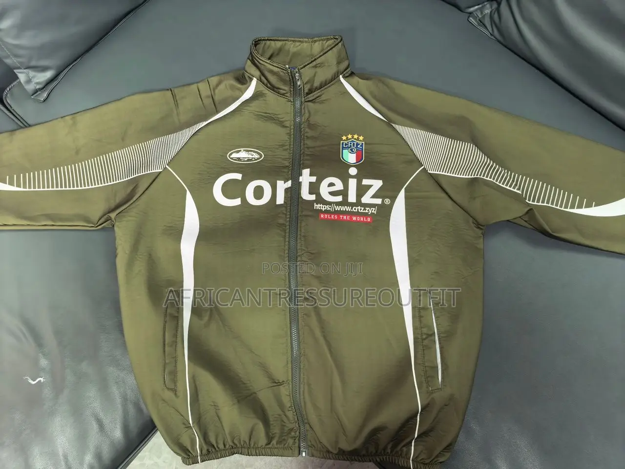 Cortiez Tracksuits Include Stand Collar Jacket and Straight Trousers