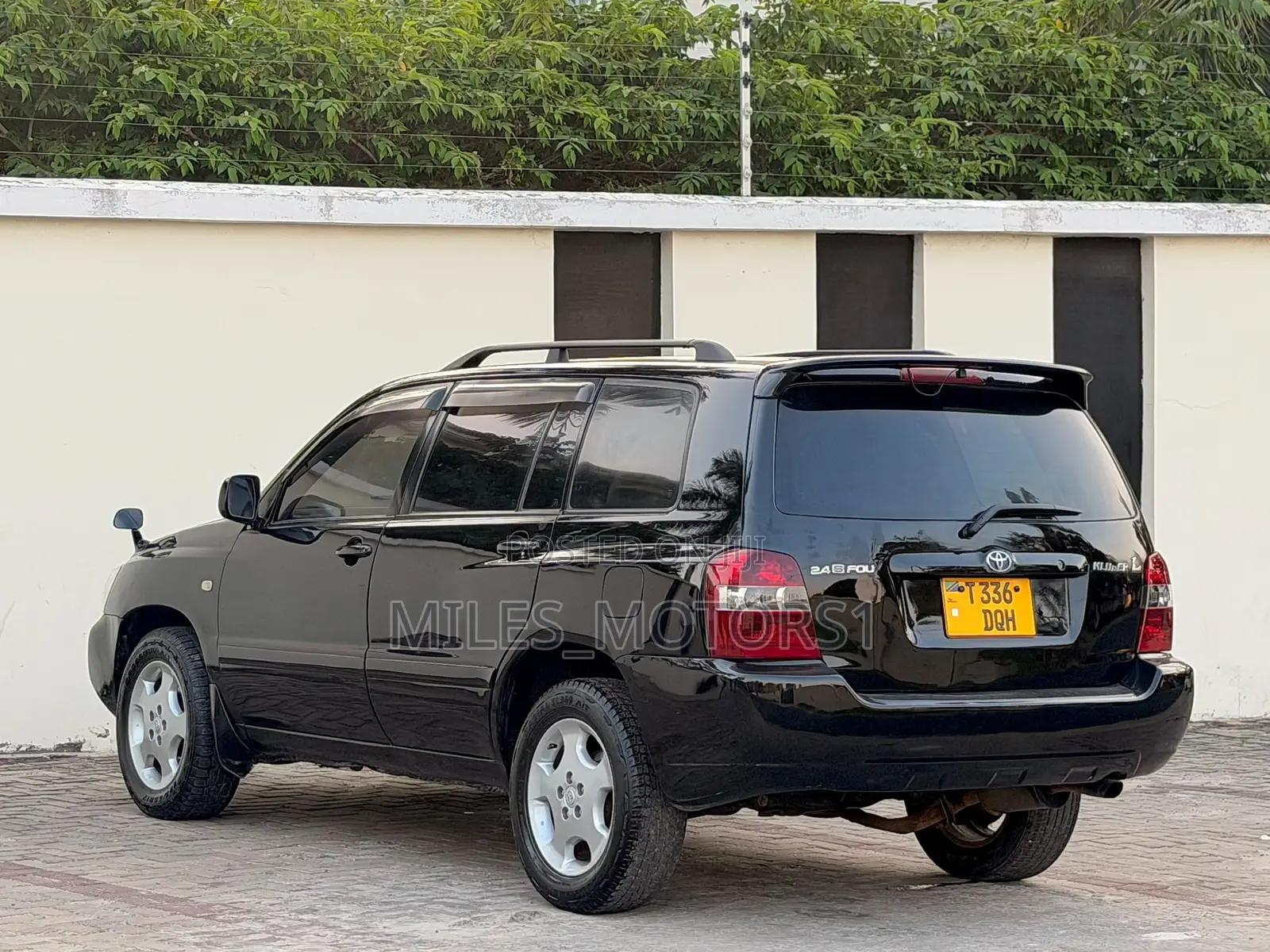 Toyota Kluger 2006 Black