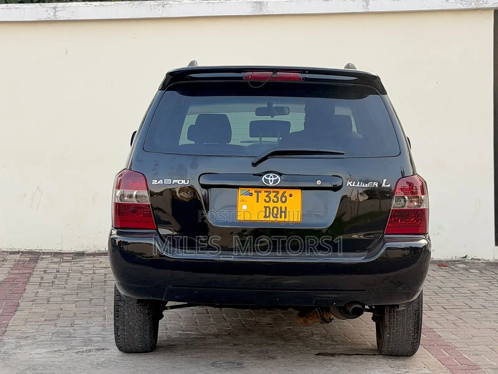 Toyota Kluger 2006 Black