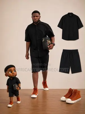 Arsenal Plain Casual Short Sleeve Shirt and Short Set