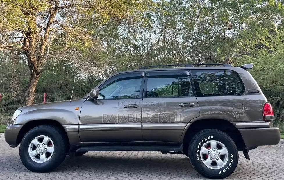 Toyota Land Cruiser 2001 Gray