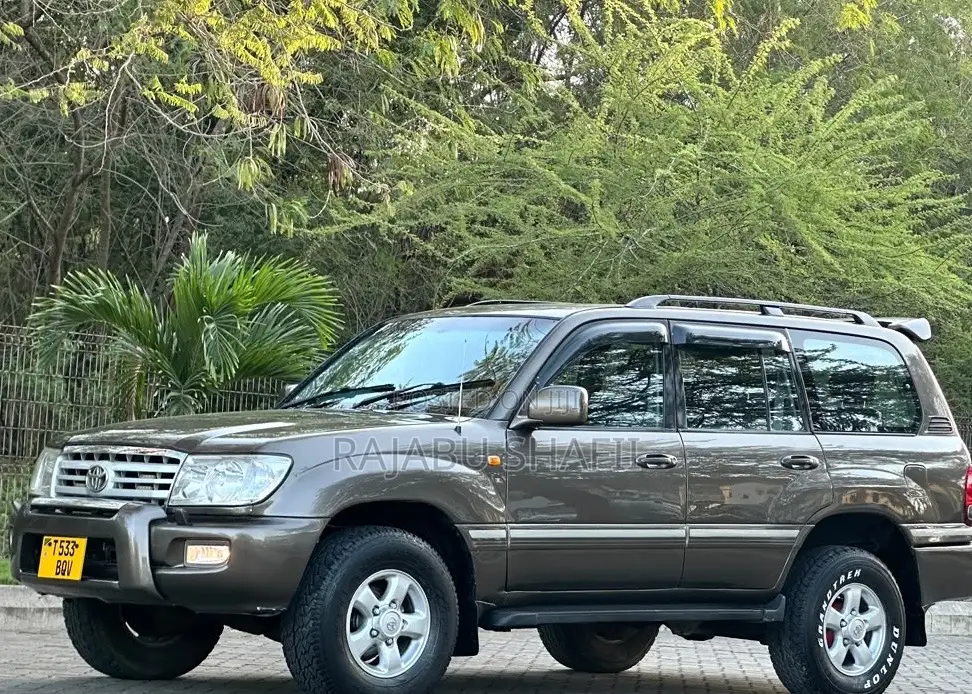 Toyota Land Cruiser 2001 Gray