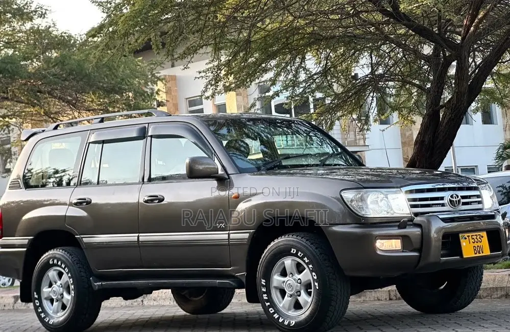 Toyota Land Cruiser 2001 Gray