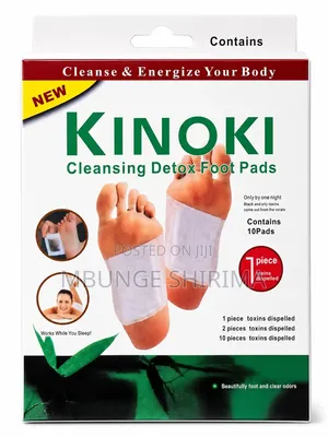 *#Kinoki Cleansing Detox Foot Pads* •