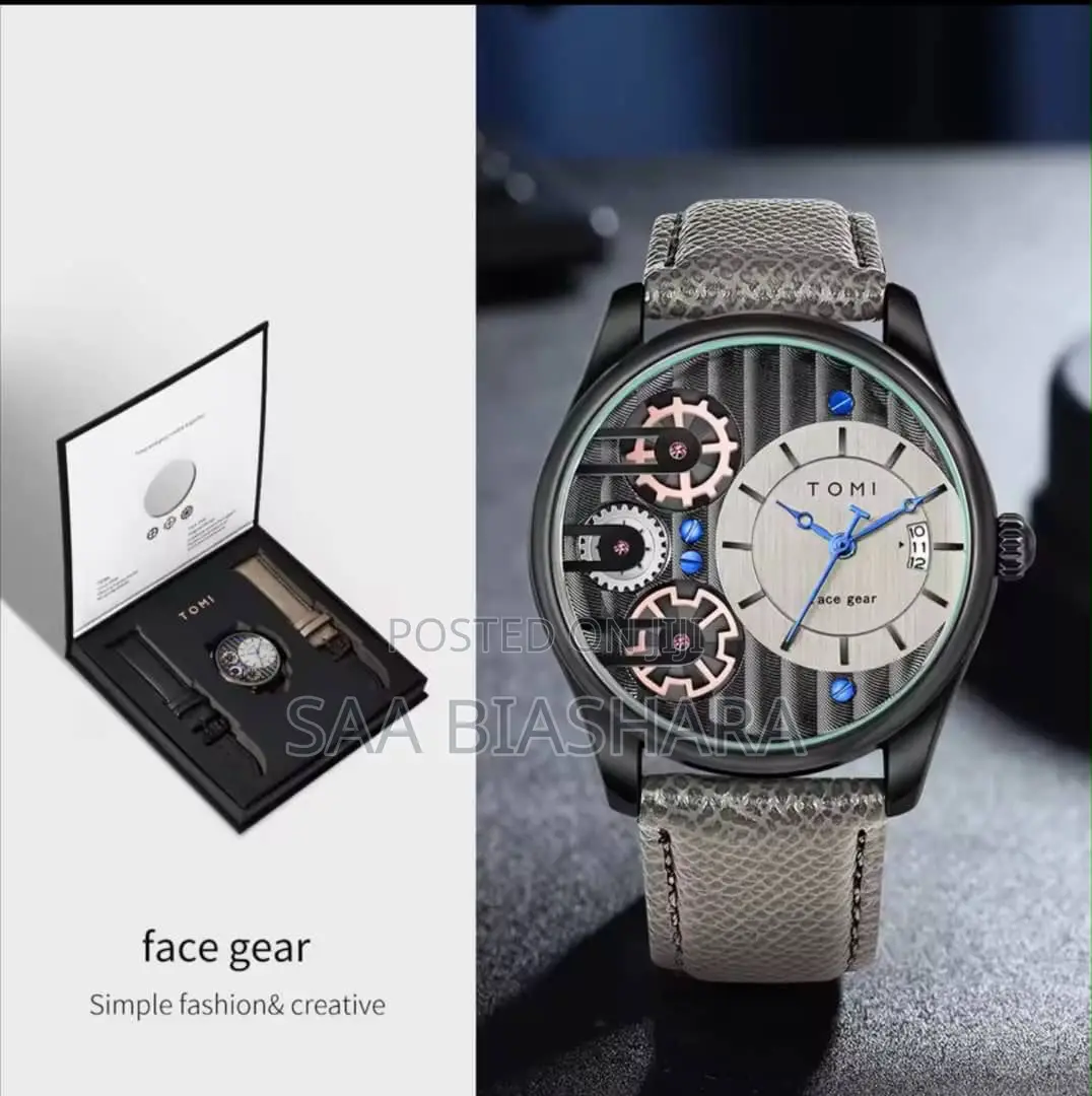 Tomi Classic Watch Leather Belt