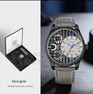 Tomi Classic Watch Leather Belt