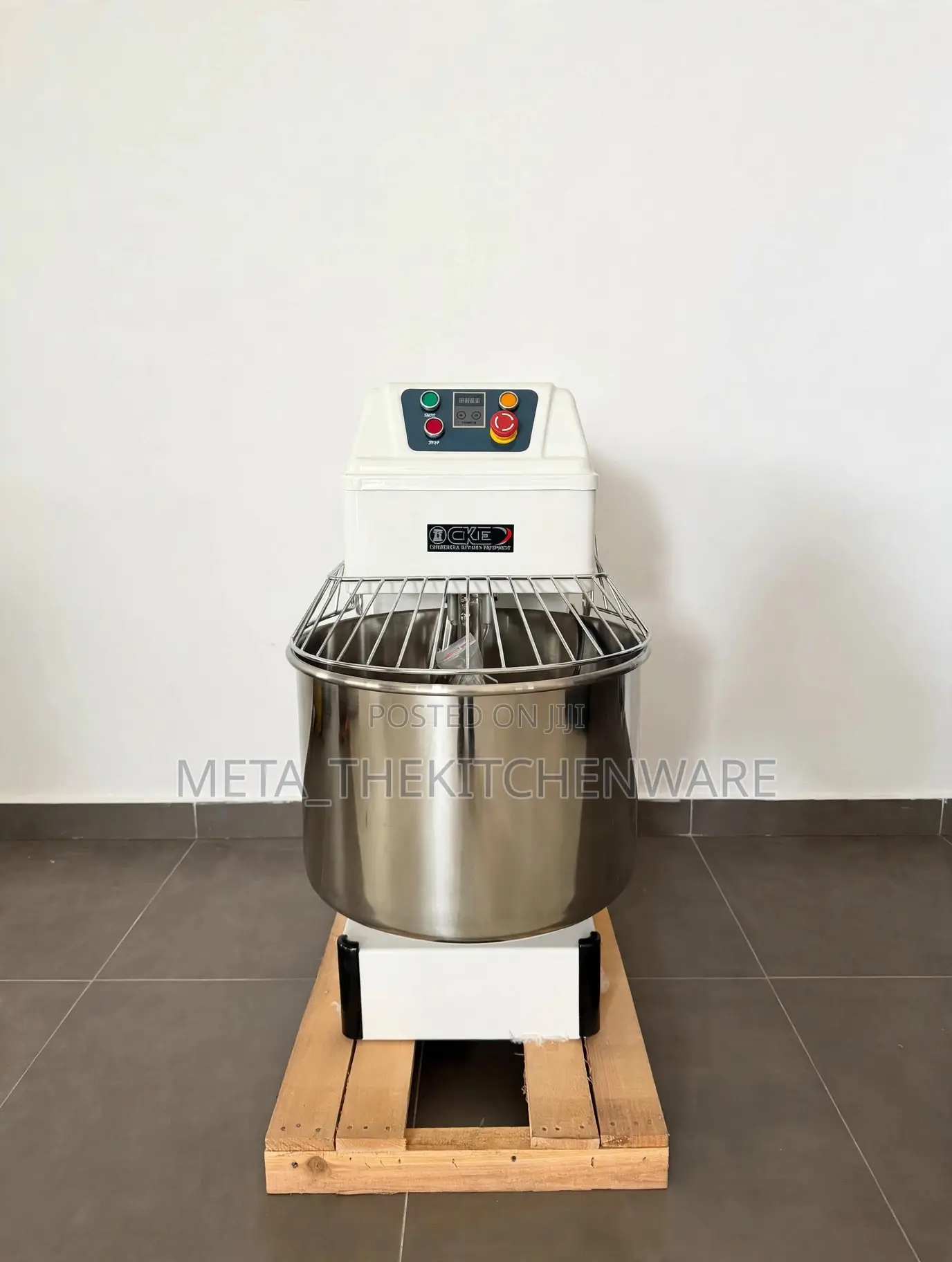 Commercial Spiral/Dough Mixer 25kg Wg-60l