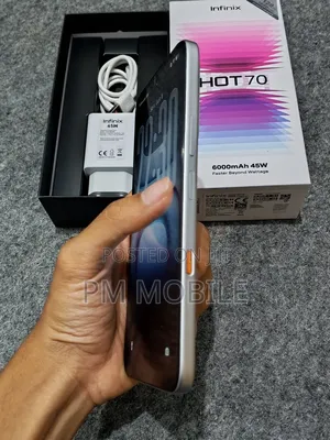 New Infinix Hot 70 256 GB