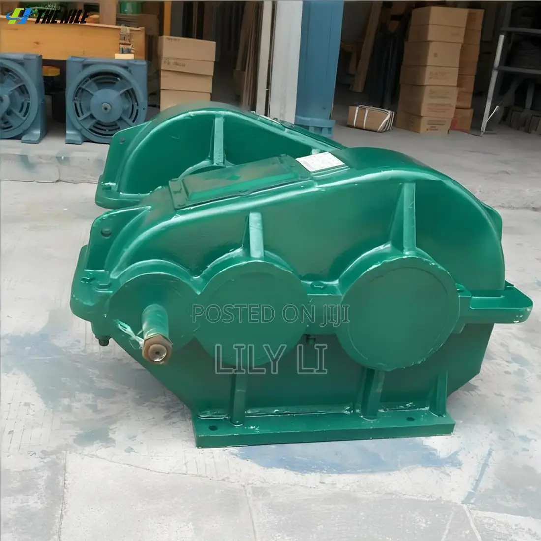 Bevel Wheel Circular Gear Reducer JZQ350 With Soft Tooth Face
