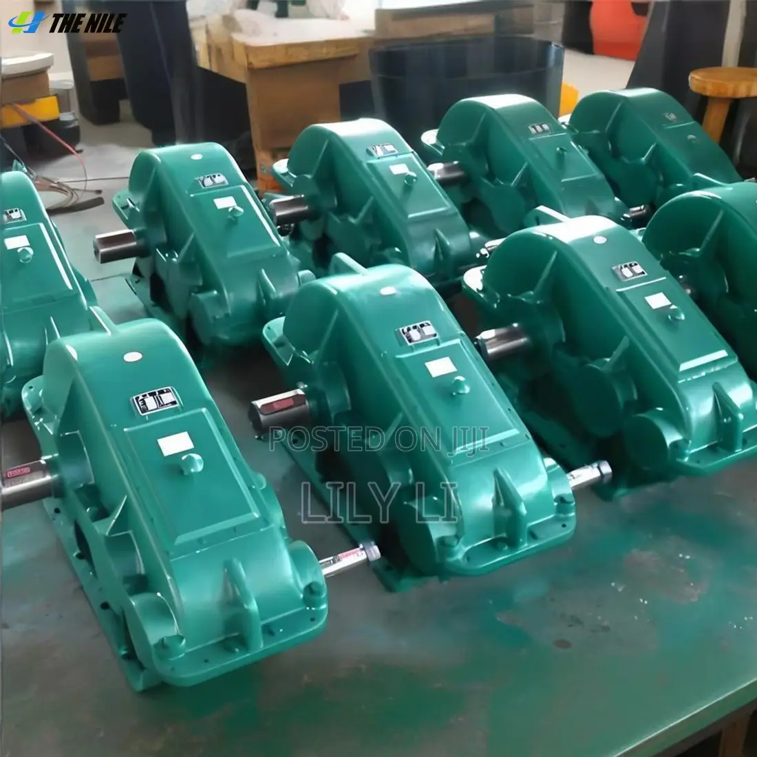 Horizontal Mounted Cylindrical Gearbox Gear Reducers