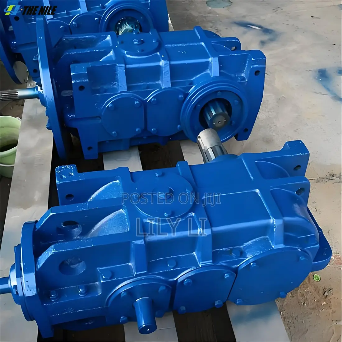 Heavy-Duty Gear Reducer Horizontal Cylindrical Gearbox Reducer