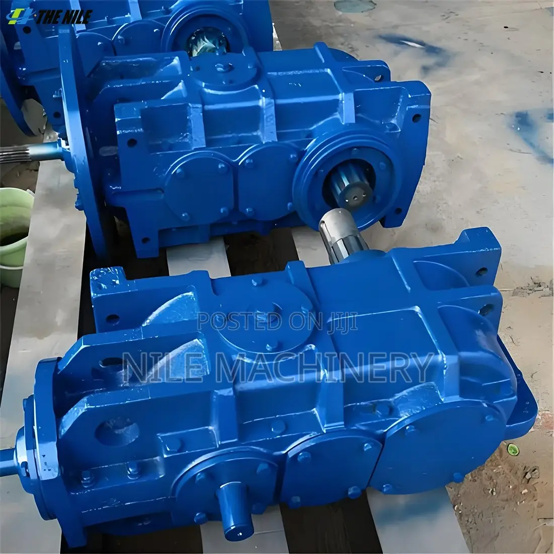 Heavy-Duty Gear Reducer Horizontal Cylindrical Gearbox Reducer