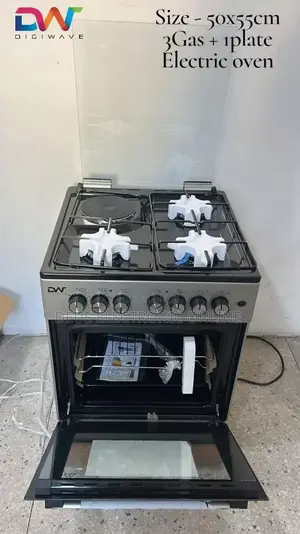 *Digiwave 3Gas + 1Plate Standing Cooker at 550,000* Oe