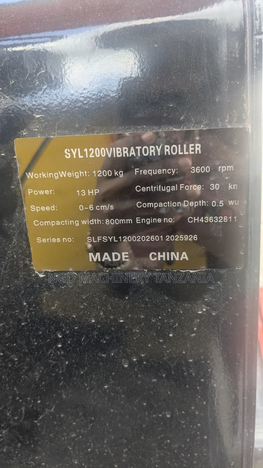 Driving Roller 1200kg