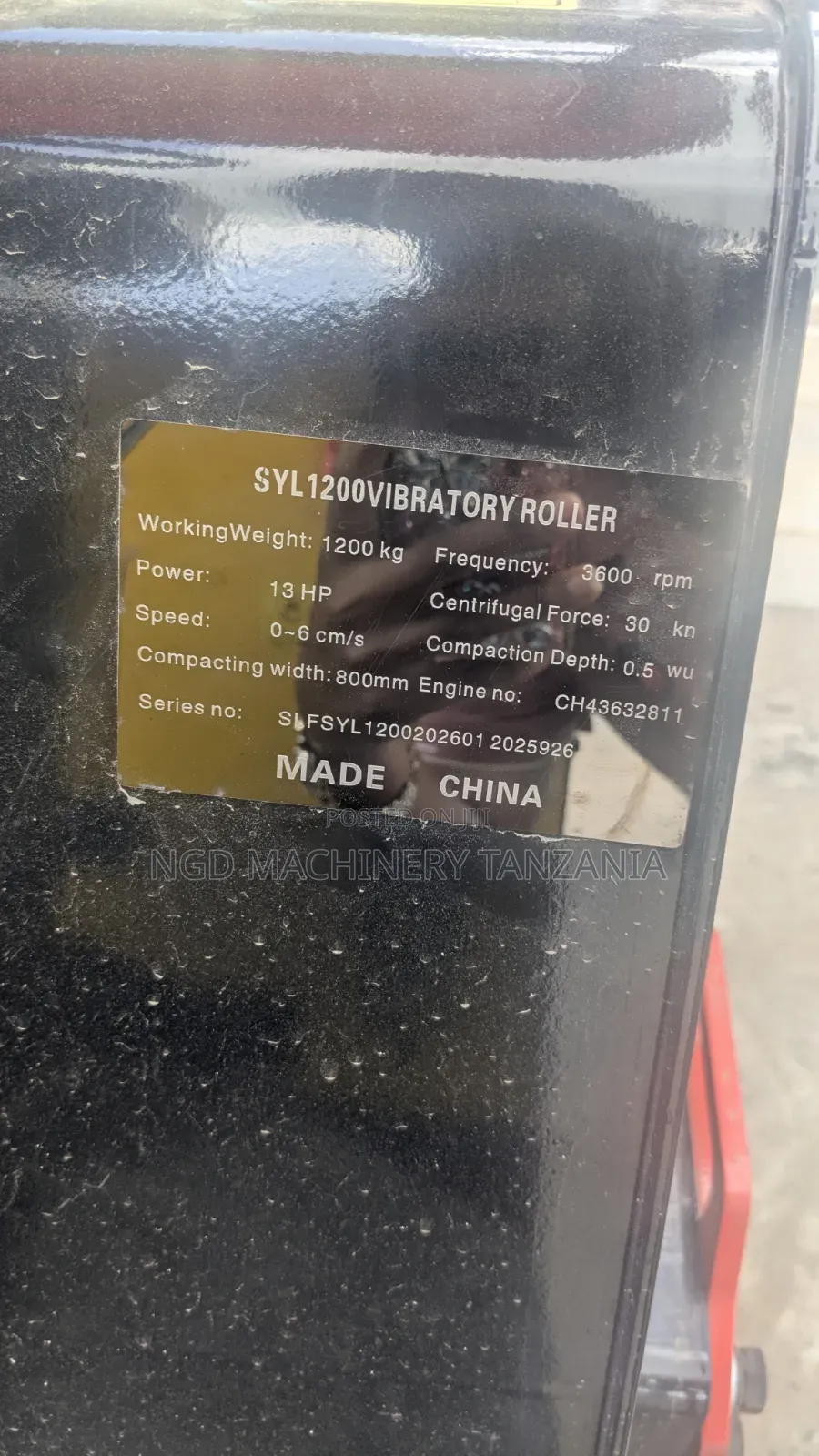 Driving Roller 1200kg
